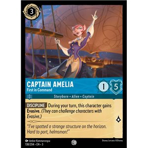 Captain Amelia - First in Command (Common)