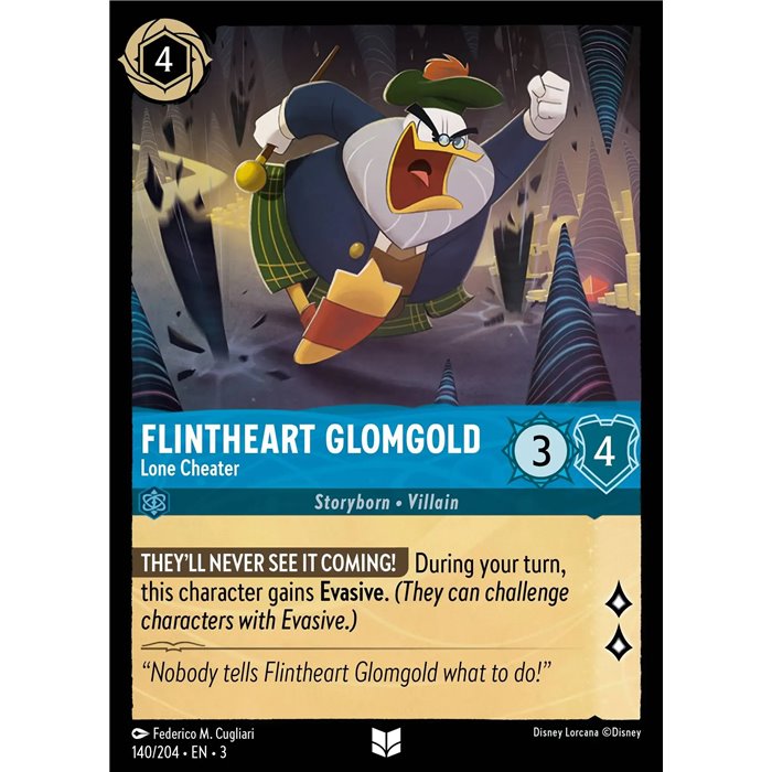 Flintheart Glomgold - Lone Cheater (Uncommon)