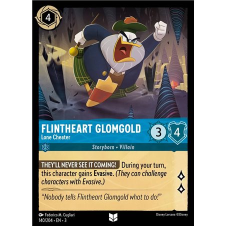 Flintheart Glomgold - Lone Cheater (Uncommon)