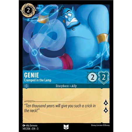 Genie - Cramped in the Lamp (Uncommon)