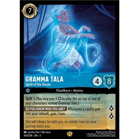 Gramma Tala - Spirit of the Ocean (Legendary)