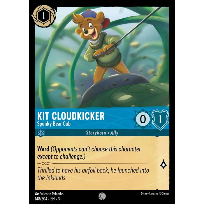 Kit Cloudkicker - Spunky Bear Cub (Common)