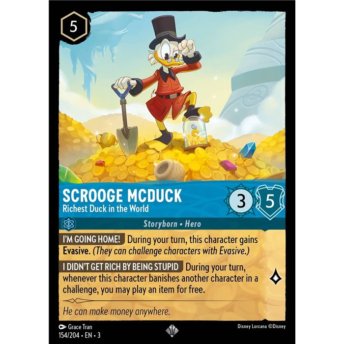 Scrooge McDuck - Richest Duck in the World (Super Rare)