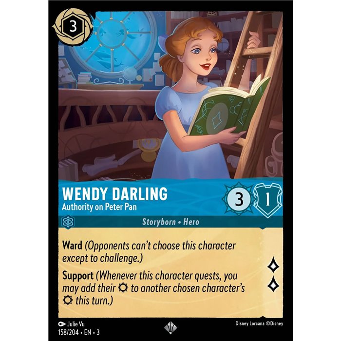 Wendy Darling - Authority on Peter Pan (Super Rare)