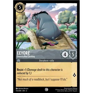 Eeyore - Overstuffed Donkey (Common)