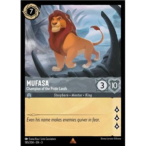 Mufasa - Champion of the Pride Lands (Rare)