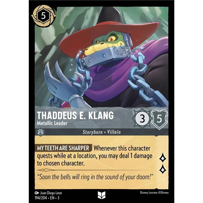 Thaddeus E. Klang - Metallic Leader (Uncommon)