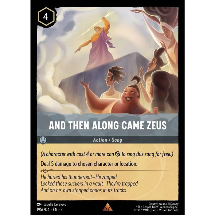 And Then Along Came Zeus (Rare)