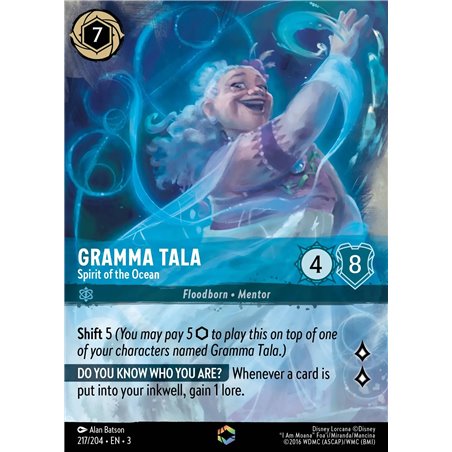 Gramma Tala - Spirit of the Ocean (Enchanted)