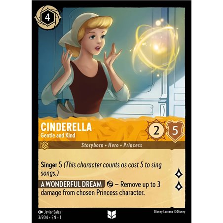 Cinderella - Gentle and Kind (Uncommon)