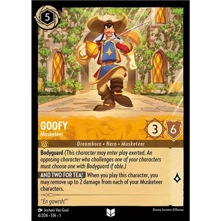Goofy - Musketeer (Uncommon)