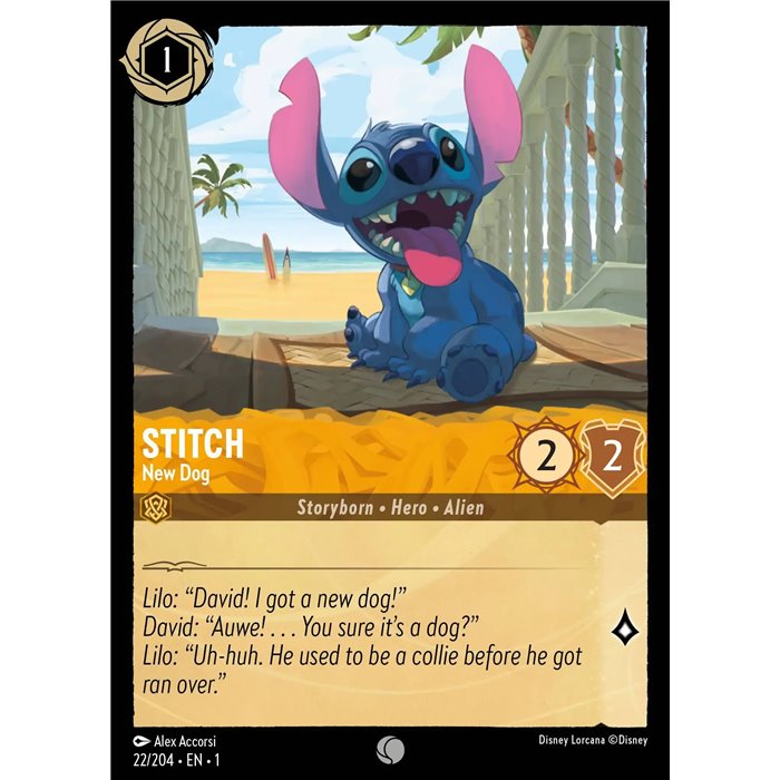 Stitch - New Dog (Common)