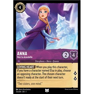 Anna - Heir to Arendelle (Uncommon)