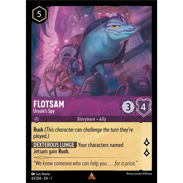 Flotsam - Ursula's Spy (Rare)