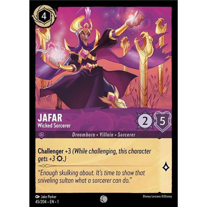 Jafar - Wicked Sorcerer (Common)