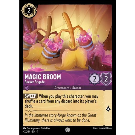Magic Broom - Bucket Brigade (Common)