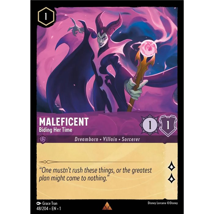 Maleficent - Biding Her Time (Rare)