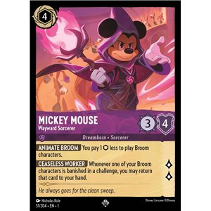 Mickey Mouse - Wayward Sorcerer (Super Rare)