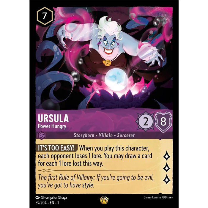 Ursula - Power Hungry (Legendary)