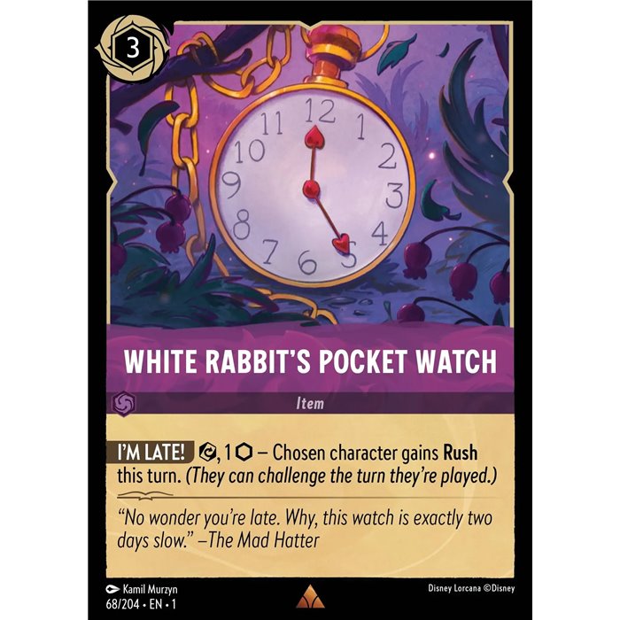 White Rabbit's Pocket Watch (Rare)