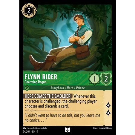 Flynn Rider - Charming Rogue (Uncommon)