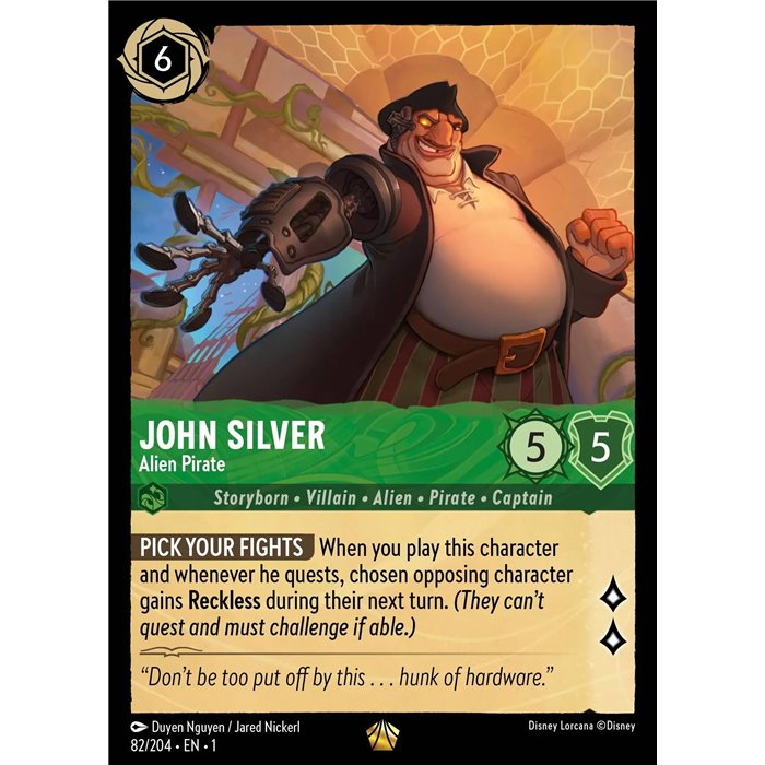 John Silver - Alien Pirate (Legendary)