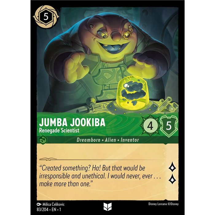 Jumba Jookiba - Renegade Scientist (Uncommon)