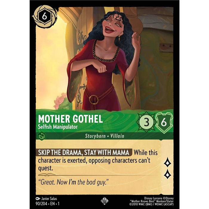 Mother Gothel - Selfish Manipulator (Super Rare)