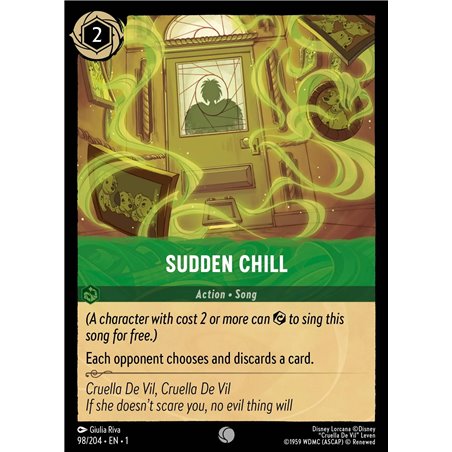 Sudden Chill (Common)