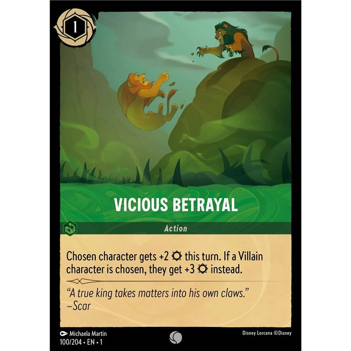 Vicious Betrayal (Common)