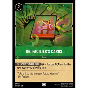 Dr. Facilier's Cards (Uncommon)