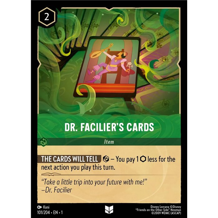 Dr. Facilier's Cards (Uncommon)