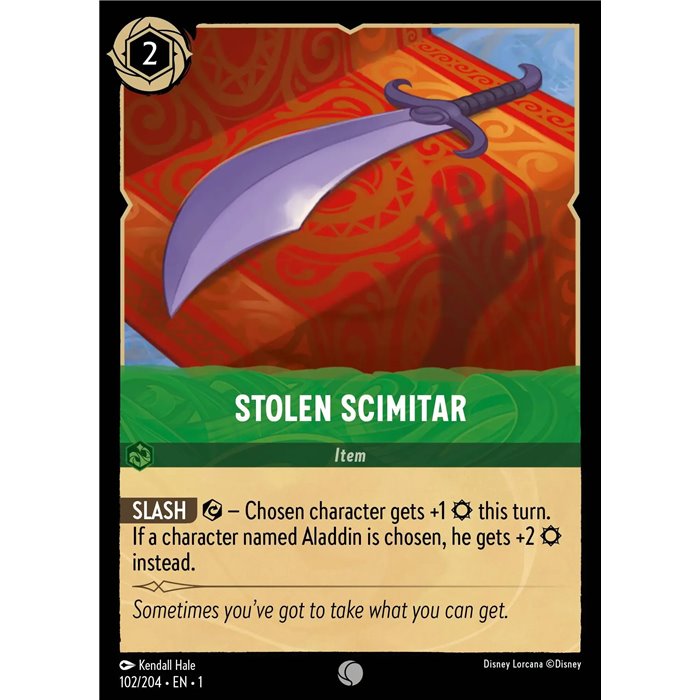 Stolen Scimitar (Common)