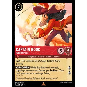 Captain Hook - Ruthless Pirate (Rare)