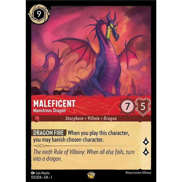 Maleficent - Monstrous Dragon (Legendary)