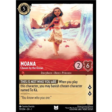 Moana - Chosen by the Ocean (Uncommon)