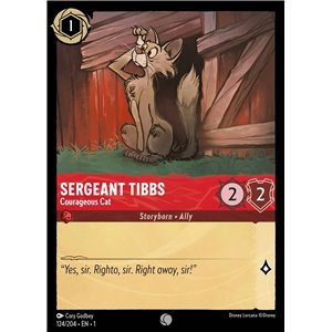Sergeant Tibbs - Courageous Cat (Common)