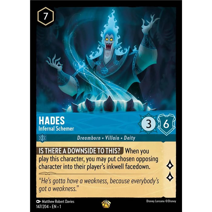 Hades - Infernal Schemer (Legendary)
