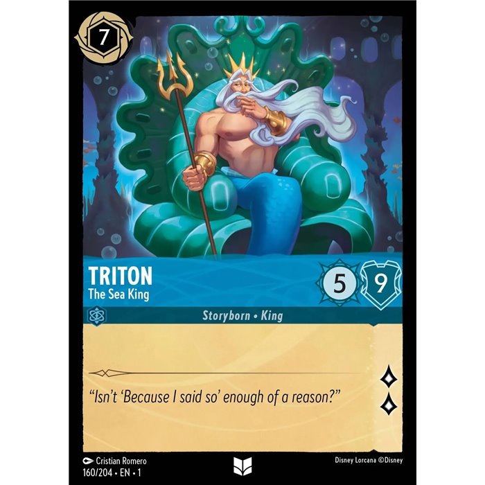 Triton - The Sea King (Uncommon)