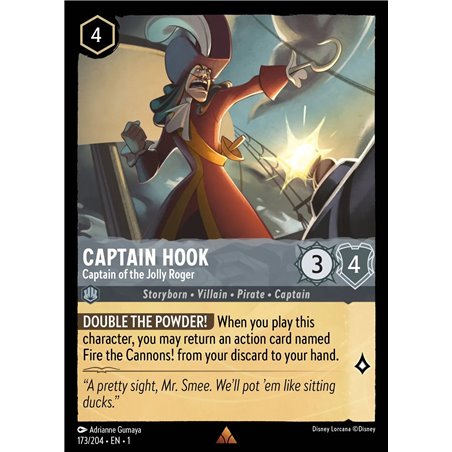 Captain Hook - Captain of the Jolly Roger (Rare)