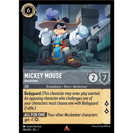 Mickey Mouse - Musketeer (Rare)