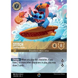 Stitch - Carefree Surfer (Enchanted)