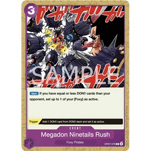 Megaton Nine-Tails Rush (Common)