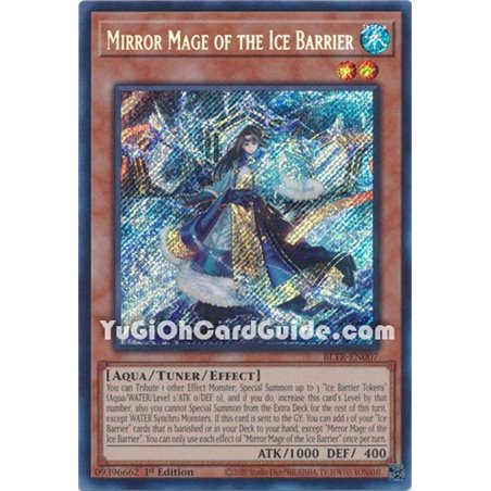 Mirror Mage of the Ice Barrier (Secret Rare)