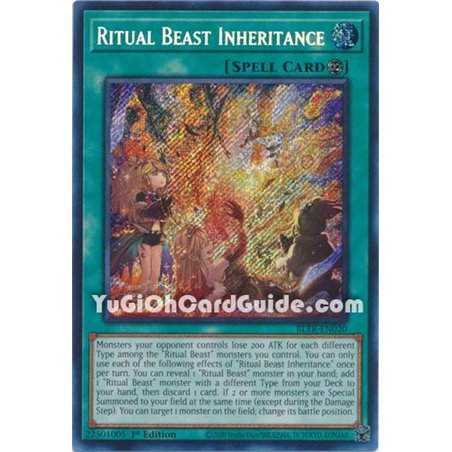 Ritual Beast Inheritance (Secret Rare)