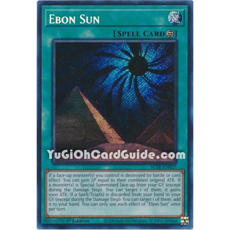 Ebon Sun (Secret Rare)