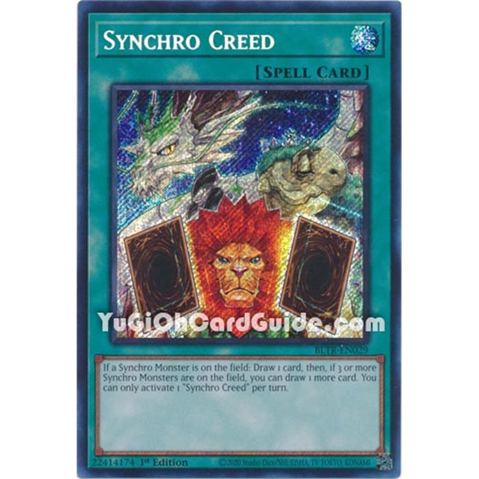 Synchro Creed (Secret Rare)