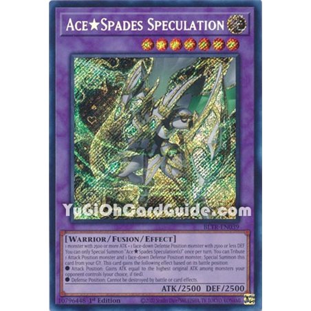 Ace Spades Speculation (Secret Rare)