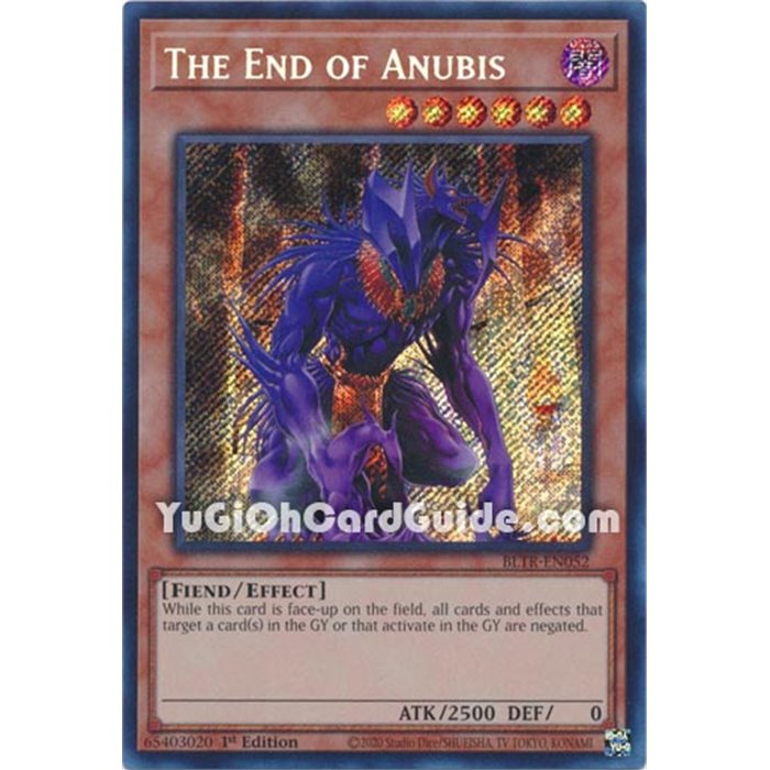 The End of Anubis (Secret Rare)