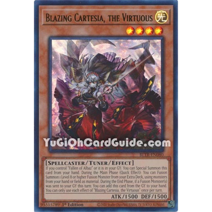 Blazing Cartesia, the Virtuous (Ultra Rare)